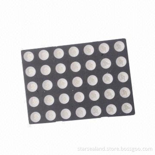 2.0-inch Blue Color Dot-matrix Displays with Yellow Diffused Dot